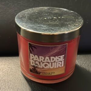 🆕 PARADISE DAIQUIRI - Slatkin & Co / Bath & Body Workd Single Wick Candle RARE
